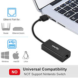 Usb 2.0 To Ethernet Adapter Usb To Rj45 Adapter Supporting 10/100 Mbps Etherne
