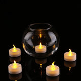 24 Pack Flameless Led Tea Lights Candles, Warm Yellow Last 200 Hours,Flickering Tealight Candles,Battery Operated Tea Lights For Home Decoratioin