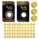 120 Pcs Gift Certificates Scratch Cards For Small Business For Hair Beauty Makeup Salon Spa Restaurant Diy Coupon For Holiday Birthday Wedding Baby Shower Favors Games Supplies