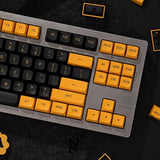 Red Black Keycaps Set Msa Profile Doubleshot Custom Keycaps 150 Keys For Cherr