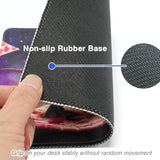 Cat Mouse Pad For Kids, Funny Mouse Pads With Non-Slip Rubber Base, Stitched Edge, Lycra Cloth, Interstellar Dinosaurs Mousepad For Computer, Laptop, Notebook, Tablet (Pizza Dinosaurs)