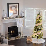 Battery Operated String Lights Christmas Lights 16Ft 50 Led String Lights Decorative White Wire For Indoor Outdoor Weddi