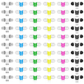 60 Pack Earbuds Bulk Kids Classroom Headphones For School Travel Or Home Use(6 Color)