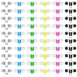 60 Pack Earbuds Bulk Kids Classroom Headphones For School Travel Or Home Use(6 Color)