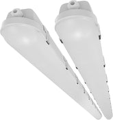 2 Pack 8FT LED Vapor Tight Light Fixtures 15600LM IP66 Waterproof Dimmable Shop Lights for Warehouse Car Wash