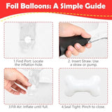 Paw Balloons, Red Yellow Blue Animal Paw Print Latex Balloons With Bone Foil Balloon For Kids Boy Girl Cartoon Theme Birthday Party Graduation Baby Shower Decorations