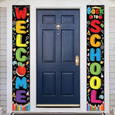 Welcome Back to School Banner – First Day Classroom & Porch Sign Decor