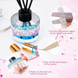 Self Adhesive Crystal Rhinestone Diamond Ribbon 12 Rolls 0.9Cm Wide To