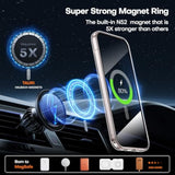 For Google Pixel 10 Pro Xl Case, Compatible With Magsafe, Military-Grade Protection, Yellowing Resistant, Scratch-Resistant Back, Shockproof Phone Case For Pixel 10 Pro Xl, Clear