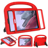Kids Case For Samsung Galaxy Tab A9 8.7" 2023 / Tab A7 Lite 2021 8.7Inch Tablet,Builtin With Screen Protector, Durable Shockproof Lightweight Handle Stand Protective Cover, Red