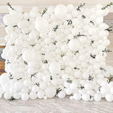 100 Pack 5" White Balloons for Parties & Events