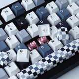 Pbt Keycaps 134 Keys Mosaic Keycaps Cherry Profile Dye-Sublimation Custom Keyc