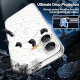 Magnetic For Iphone 16 Case, Compatible With Magsafe, Anti Yellowing, Cute Cheetah Print For Design For Women Girls, Slim Shockproof Tpu Cover For Iphone 16 (Clear)