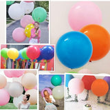 20Pcs Latex Big Balloons 24 Inch Assorted Large Balloons Giant Balloon