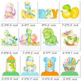 12Pcs Dinosaur Party Honeycomb Centerpieces Dinosaur Baby Shower Decorations Dinosaur Themed Table Decorations For Dinosaur Themed Birthday Party Baby Shower Supplies