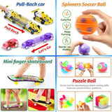 1000Pcs Party Favors For Kids, Fidget Toys Pack,Bulk Toys Goodie Bag Stuffers,Prize For Kids Treasure Box Toys For Classroom Rewards ,Birthday Party Gift, Carnival Prize, Pinata Pinata Filler