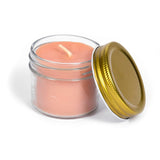 Beethelight Beeswax Jar Candle With Lid - Citrus Energy Aromatherapy Candle - 20 Hours Burn Time - All Natural 100% Pure Beeswax Candle - Handmade Decorative Jar Candle