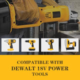 2Pack DC9096 18V 4.6Ah Replacement for Dewalt Battery Compatible with Dewalt 18V Battery DC9098 DC9099 DC970 DW9095 DW9096 DW9098 DW9099 DE9095 DE9096 DE9098 Cordless Power Tools
