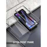 Guardian Series Case Designed For Motorola Edge Plus 5G 6.7" (2022) / Edge+ 5G Uw (2022), Model # Xt2201,Full Body Hybrid Shockproof Bumper Cover With Builtin Screen Protector, Black/Clear