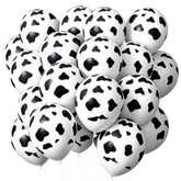 100-Pc Cow Print Balloon Set for Farm & Cowboy Party Décor
