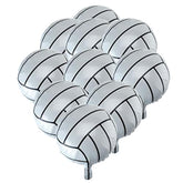 Volleyball Balloons,Volleyball Mylar Foil Balloons,Sports Theme Party Supplies,10Pcs(18 Inch)