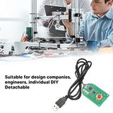 1600Dpi Keyboard For Design Companies, Engineers, Diy, Plug And Play, Usb Interface, 1M Cable Length
