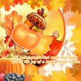 Thanksgiving Foil Balloons: Pumpkin, Maple Leaf, Acorn Party Decor (12Pcs)