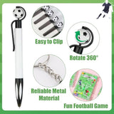 36pcs Soccer Party Favor Set Pens Keychains Pinball Disks Goodie Bags