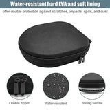 ProCase Hard Case for Sony WH-CH720N/ WH-CH710N/ WH-CH520/ WH-CH510/ WH-1000XM5/ WH-1000XM4/ WHXB910N/ Bose 700 Noise Cancelling Wireless Headphones, Travel Carrying Bag with 2 Dust Covers -Black