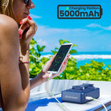 Cell Phone Stand with Bluetooth Speaker and Charging Function, HD Sound Adjustable Phone Holder, Birthday Gifts for Men Women, Cool Tech Kitchen