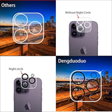 iPhone 14 Pro & Pro Max Camera Lens Protector 3-Pack Tempered Glass 9H