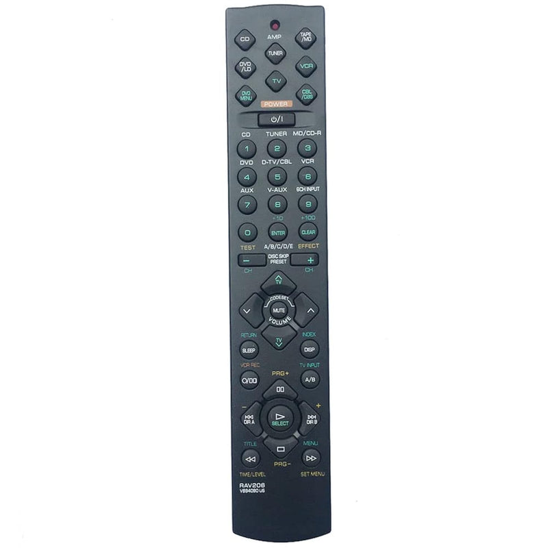 Universal Replacement Remote Control For Yamaha Rav206 Rav210 Rav204 V4731900