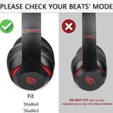 Replacement Ear Pads For Studio 2 & 3 Headphones Ear Cushions Headset Earpads Ear Cups Cover With Soft Protein Leather(Studio 3-Titanium Grey)