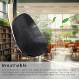 4 Pairs Headphone Ear Covers, Sweat Mesh Headphone Covers Washable And Stretchable Headphone Earpads Replacement For Gym, Libraries, Studying, Gaming, Aviation Noise Reduction (9-11Cm)