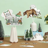 24 Set Adventure Baby Shower Centerpiece Sticks Let The Adventure Begi