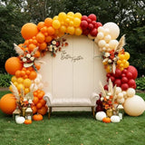 Fall Balloon Arch Kit: Burnt Orange, Yellow & Ivory Party Decor