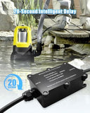 Ac110V Waterproof Box Power Switch, Long Distance Wireless Remote Control For Lights Dust Collectors Farm Water Supply