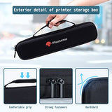 Case, Compatible With M08F/D810/P831/Tp81 Letter & A4 Portable Printer, For Itari A886, Tattmuse A887 Mobile Travel Printer Storage Holder Paper & Usb Cable(Box Only)