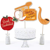 15-Piece Rosh Hashanah Centerpiece Sticks Table Toppers for Jewish New Year