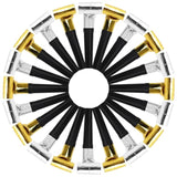30 Pc Gold Silver Party Blowers Noise Makers for New Year Birthday Wedding