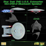 Star Trek U.S.S. Enterprise 1701-D – Replica Bluetooth Speaker, Engine Noise Sleep Machine, Night Light, Sound Effects – Memorabilia, Gifts, Gadgets, Collectibles For Star Trek Fans