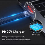 Short Usb 3.0 Extension Cable, 5Inch Flat Fpc Usb Extension Cable, 10Gbps Type A Male To Female Extender Cable For Vr, Playstation, Keyboard, Printer, Scanner, Usb Hub