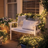 Fairy Lights Battery Operated, 66Ft Green Copper Wires With Remoter, 200 Led Twinkle Fairy Starry Lights For Christmas T