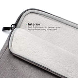 13-14 Inch Laptop Sleeve Case Protective Computer Cover For 14" Macbook Pro M2 M1 / 14.4" Surface Laptop Studio / 13.5" Surface Book 3 / Thinkpad X1 Carbon / P14S T14 E14 / Hp, Grey