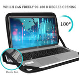 Laptop Case Sleeve 17 Inch, Shockproof Protective Computer Carrying Cover With Front Pocket, Durable Laptop Sleeve For 17-17.3 Inch Hp, Dell, Acer, Asus, Notebook, Black