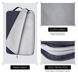 16 Inch Laptop Sleeve Case Carrying Bag Compatible With 16 Inch Macbook Pro M4 M3 M2 M1, Waterproof Chromebook Cover Computer Zipper Pouch With Handle Pocket, Navy Blue