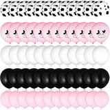 100 Pieces Cow Balloons Cow Print Balloon Cow Party Decoration Balloon