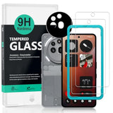 For Nothing Phone (3A) Pro 5G 6.77" Screen Protector(2 Pack),9H Hardness Tempered Glass,With 1Pc Camera Lens Protector,Easy To Install