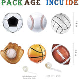 Sports Balloon Garland Kit: Baseball, Basketball, Soccer, Football Party Decor