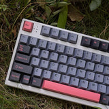 173 Keycaps Cherry Profile Doubleshot Custom Black Grey Pink Keycaps Set For 6